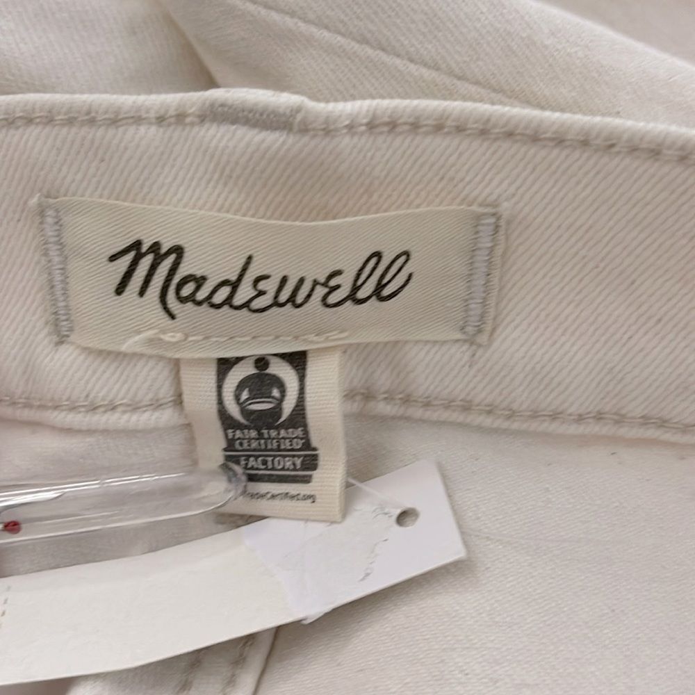 Madewell NWT 90s Straight Jeans Size 24 High Rise in Vintage Canvas - Picture 10 of 10